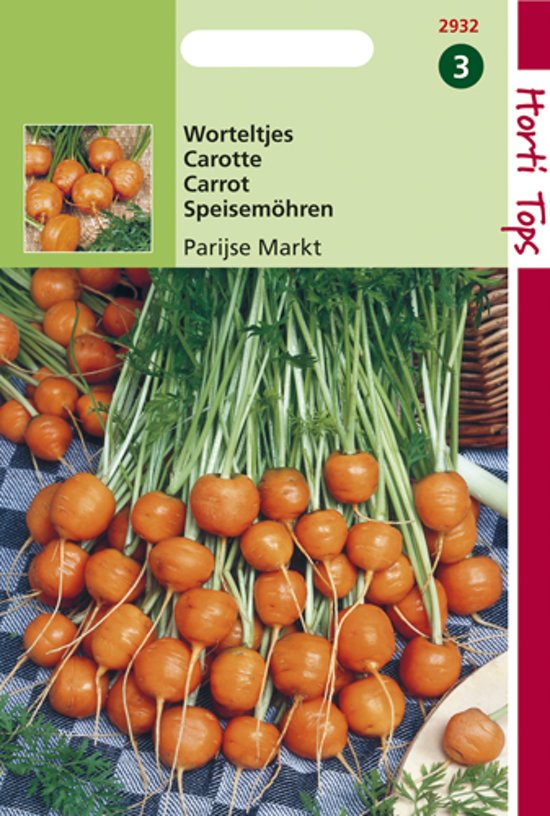 Carrot Paris Market (Daucus) 4500 seeds